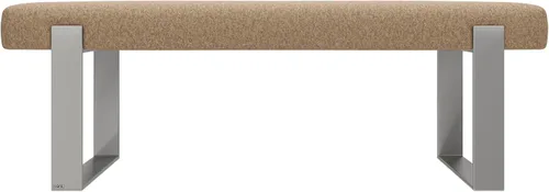 Vista 43 de VANT Banco de cama tapizado, beige Boucle, níquel cepillado Boucle Beige - Níquel cepillado