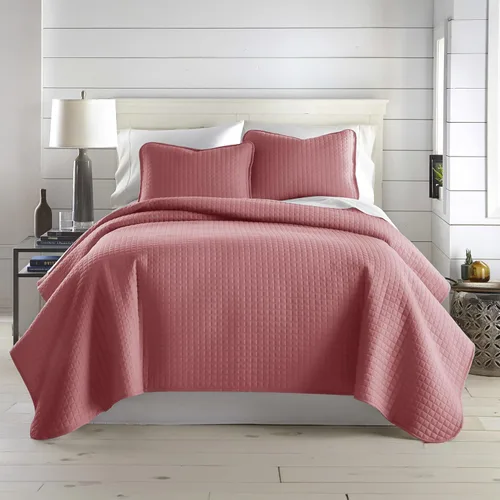 Vista 18 de Southshore Fine Living, Inc. Edredón acolchado de verano, juego de ropa de cama tamaño Queen con 2 fundas de almohada acolchadas, colcha con diseño