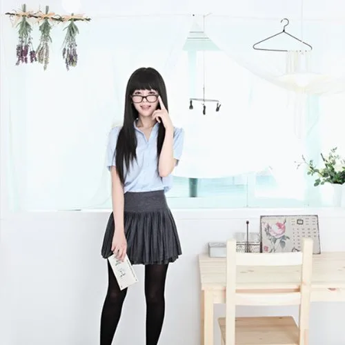 Vista 3 de AGPtek Pelucas de cosplay de 33pulgadas, resistente al calor, rizada, ondulada, larga, 3colores, negro 1