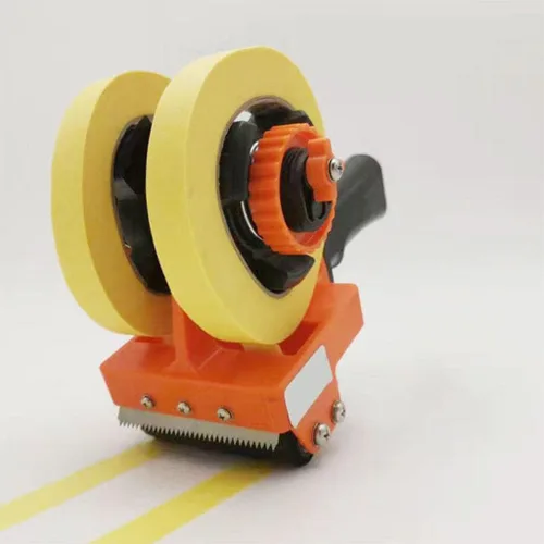 Vista 7 de Harilla Dispensador de cinta de doble versión ≤30mm ≤25mm Pintura profesional rodante aplicador de cinta de enmascarar embalaje Herramientas