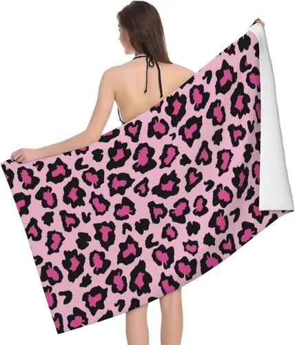 Vista 15 de Toalla de playa de Halloween con diseño de murciélagos, de microfibra, de secado rápido, súper absorbente, toallas de baño negras de gran