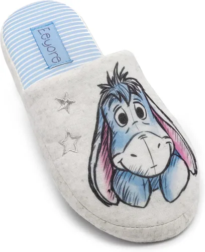 Vista 6 de Disney Winnie The Pooh Pantuflas para mujer Bear Or Eeyore House