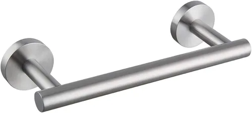 Vista 27 de Toallero de mano negro mate de 9 pulgadas SUS 304 de acero inoxidable para montaje en pared de baño