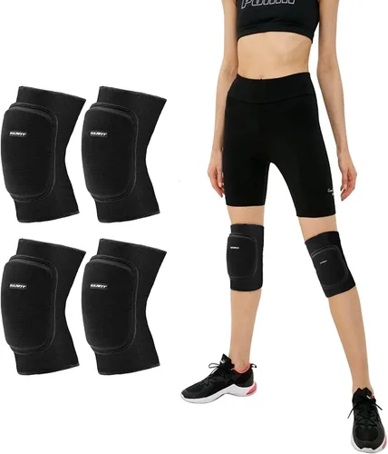 Vista 13 de EULANT Rodilleras para Niños Bailarines, Almohadilla Protectora de Rodilla Suave Antideslizante Transpirable, Soporte Elástico de Rodilla