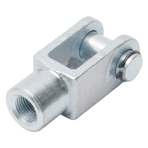 Vista 2 de Aicosineg 0.630 in/0.63 pulgadas Y Cilindro de aire conjunto Rod Clevis End M16 Cilindro de aire neumático Conectores Accesorios 3.071 in/3.07