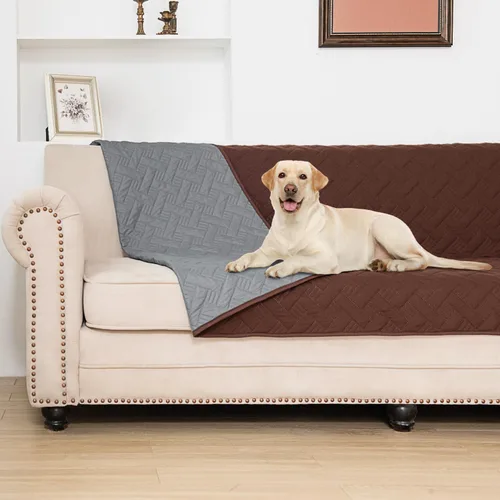 Vista 9 de BOCTOPUG - Funda para cama de perro para mascotas, mantas, almohadillas para alfombras para protección de sofá, fundas de cama impermeables