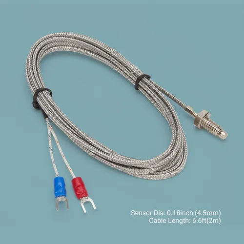 Vista 4 de Kit de controlador de temperatura PID Inkbird, alto voltaje de 100ACV a 240ACV, viene con relé de estado sólido SSR 40DA, termopar tipo K