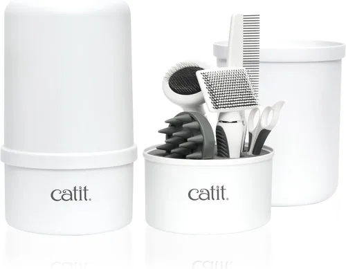 Vista 11 de Catit Senses 2.0 - Kit de aseo para gatos de pelo largo