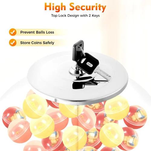 Vista 61 de Máquina expendedora de juguetes, dispensador de chicles, máquina expendedora de caramelos, máquina expendedora comercial, máquina de chicles