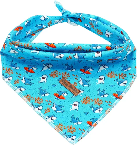 Vista 34 de Pañuelo de otoño para perro, 1 bufanda de Halloween para perro, bufandas para perros, bufanda para mascotas, pañuelo para mascotas, bufandas