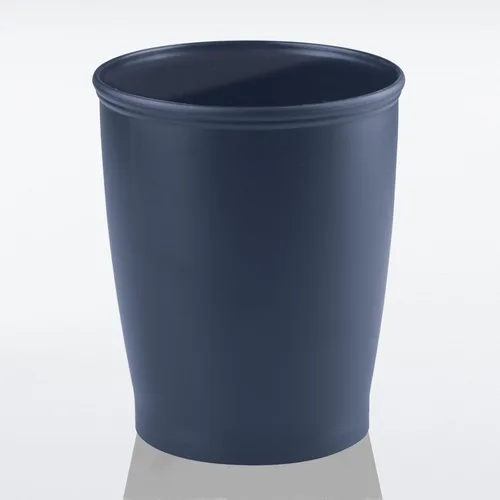 Vista 4 de mDesign Hyde Collection Hyde Collection - Pequeño cubo de basura de plástico para baño, cesta de basura, cubo de basura para baño, sala de descanso