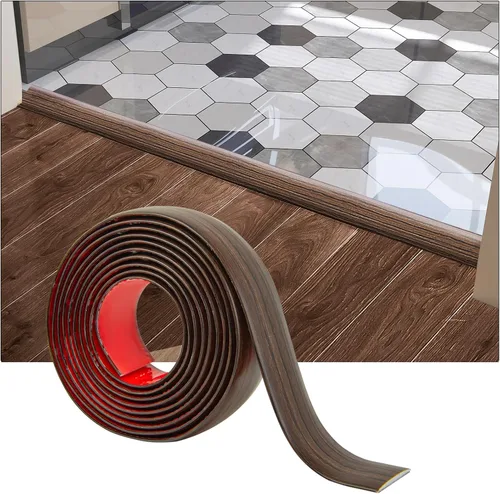 Vista 19 de Art3d Tira de Transición de Piso de Vinilo Autoadhesiva, Tira de Piso Laminado Tira Divisora Plana de Piso para Unir Espacios del Piso, Umbral