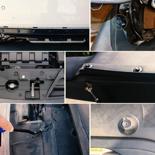 Vista 10 de Nilight - CL-86 635Pcs Car Push Retainer Clips-16 Most Popular Sizes Nylon Bumper Fender Rivets Kit with 10 Cable Ties and Fasteners Remover for