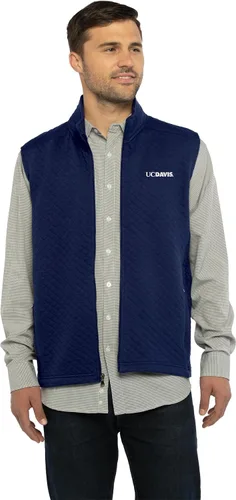 Vista 61 de Vantage Apparel Chaleco Acolchado con Cremallera Completa Universitario para Hombre