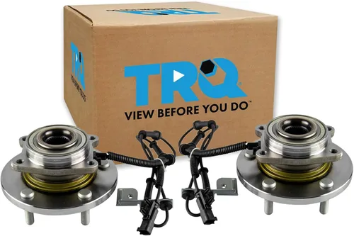 Vista 42 de TRQ Par de conjunto de cubo de cojinete de rueda delantera izquierda derecha, 2 piezas compatible con Lexus GX460 2003-2009 GX470 2003-2023 Toyota