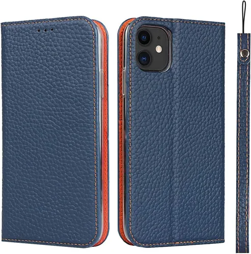 Vista 17 de Havaya Funda para iPhone 12 y iPhone 12 Pro, cartera compatible con magsaf 2 en 1, desmontable magnética con tarjetero y ranura trasera