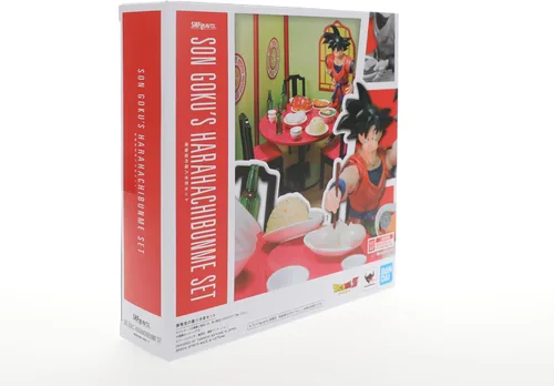 Vista 3 de TAMASHII NATIONS - Dragon Ball Z - Son Goku's Harahachibunme Set, Bandai Spirits S.H.Figuarts Action Figure