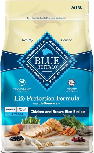 Vista 33 de Blue Buffalo Life Protection Formula - Alimento seco para perros adultos de raza pequeña, con mordiscos pequeños, ayuda a desarrollar y mantener