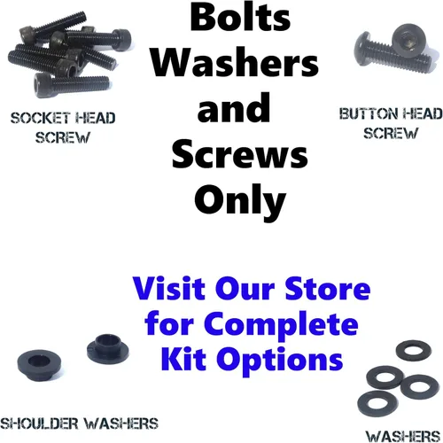 Vista 2 de Kit de pernos de carenado de motocicleta estándar negro para Honda CBR600RR 2007-2008 Tornillos, sujetadores y hardware