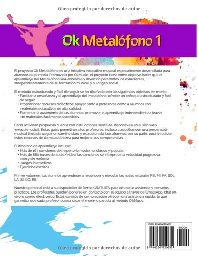 Vista 2 de Ok Metalófono 1 Método didáctico para la educación musical