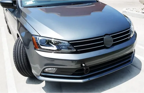 Vista 6 de x xotic tech Sports Track Racing Style CNC Aluminio Gancho de remolque Anillo Compatible con Volkswagen Jetta MK6 2011-2018 6th (negro)