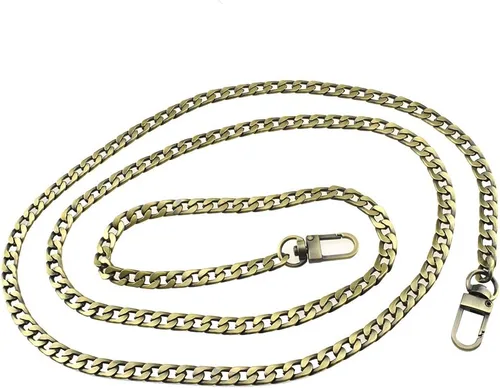 Vista 56 de HAHIYO Mini Pochette - Correa de cadena delgada y ancha de 0.276 in para LV de longitud de 7.9 pulgadas de grosor, oro amarillo brillante