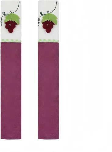 Vista 8 de Fundas para manijas de puerta de refrigerador, lavables, mantienen el electrodoméstico limpio para refrigerador, microondas, estufa, horno, atrapa