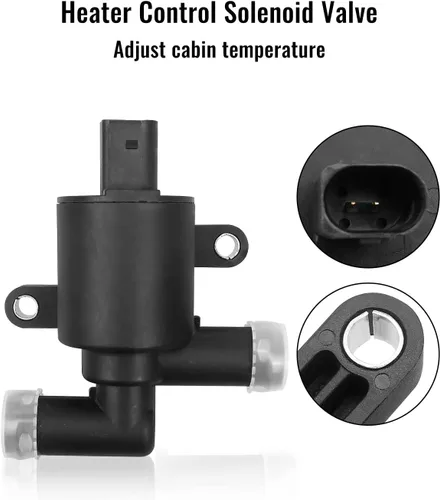 Vista 2 de Válvula solenoide de control de calefacción y kit de enchufe compatible con Audi A1 A3 A4 A5 A6 A7 A8 Q2 Q3 Q5 Q7 Q8 RS6 RS7 VW CC Golf Passat Polo