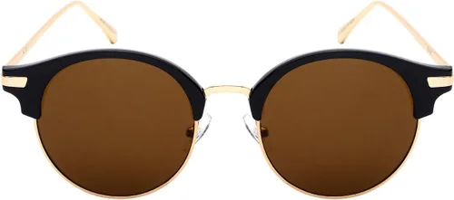 Vista 2 de Edge i-wear Ronda mitad Marco Horned Rim anteojos de sol 541053-sd