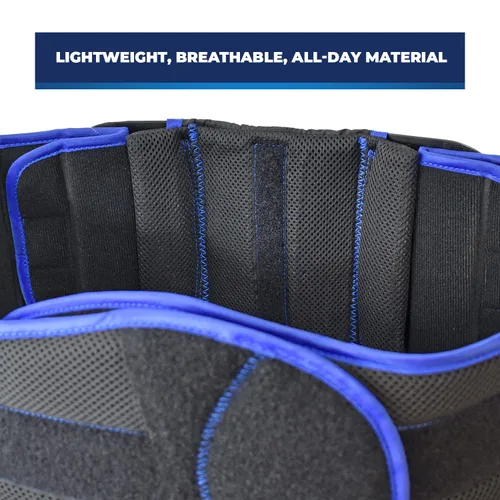 Vista 9 de Brace On Soporte universal de espalda LSO para mujeres y hombres, cinturón de compresión de grado médico, soporte de espalda, cinturón de soporte