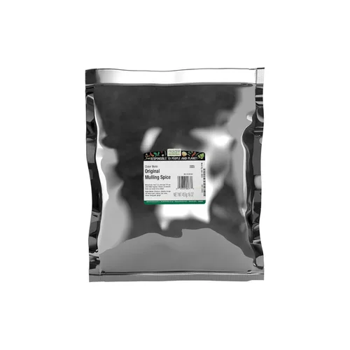 Frontier Co-op Mezcla orgánica de sidra caliente, bolsa a granel de 1 libra, canela fragante de calentamiento, cáscara de naranja, pimienta de
