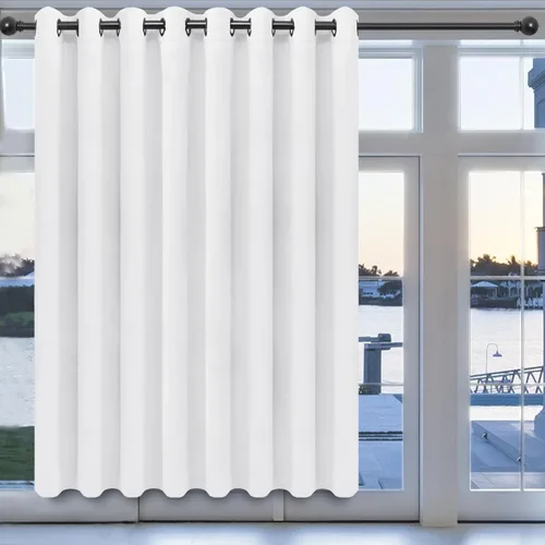 Vista 735 de Easy-Going - Cortinas opacas para dormitorio, aislamiento térmico sólido con ojales, cortinas de ventana para reducción de ruido, cortinas