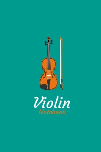 Violin notebook Amazing notebook for Violin players with best design and fantastic colors