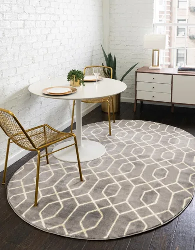 Vista 27 de Marilyn Monroe Glam Collection - Alfombra de área con diseño enrejado (2 x 3 pies, rectangular, azul marino y dorado)