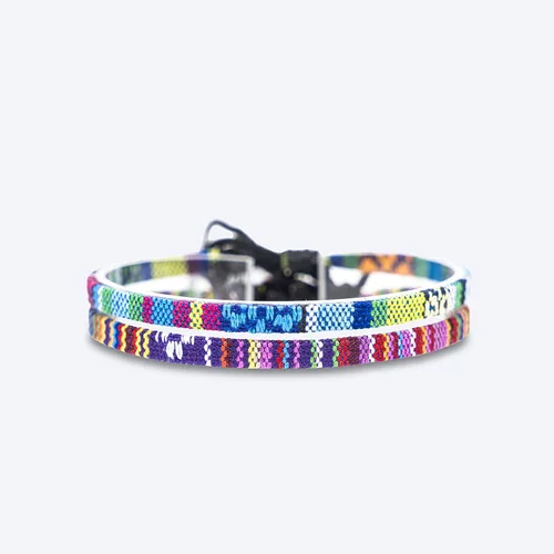 Vista 17 de Made by Nami 2 Pcs Surfer Anklet Set Waterproof and Adjustable Braided Anklets for Women and Men Boho Ankle Bracelet Set of 2 for Ethnic Hippie