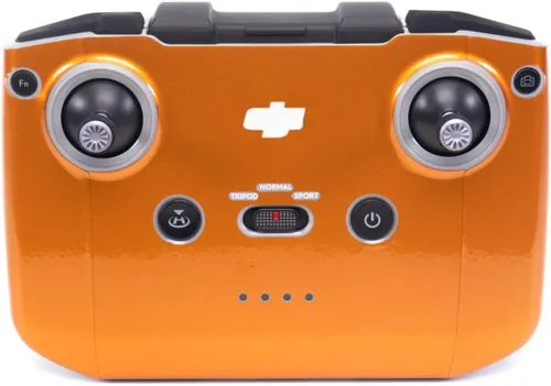 Vista 2 de Wrapgrade Funda compatible con DJI Mavic Air 2 Mando a distancia (Airforce Silver)