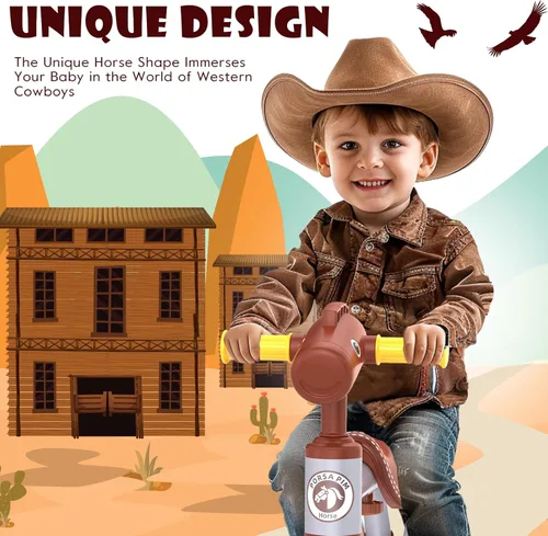 Vista 2 de PerKidern - Bicicleta de equilibrio para bebé de 1 a 2 años, niños y niñas, bicicleta de equilibrio para bebé de 12 a 24 meses, bicicleta