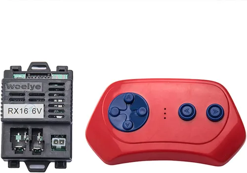 weelye RX16 6V Niños Powered Ride on Car Control remoto y receptor Kit Controlador Caja de Control Accesorios para Niños Electric Ride On Car Piezas