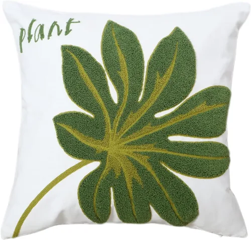 Vista 29 de Fundas de almohada con bordado de girasoles de 18 x 18 pulgadas, 4 fundas de cojín decorativas florales 100% algodón, decoración del hogar, flores