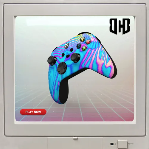 Vista 6 de BCB Controller Customised for Xbox Controller Wireless. Original Xbox Controller Compatible with Xbox One Series X & S Remote Control Console.