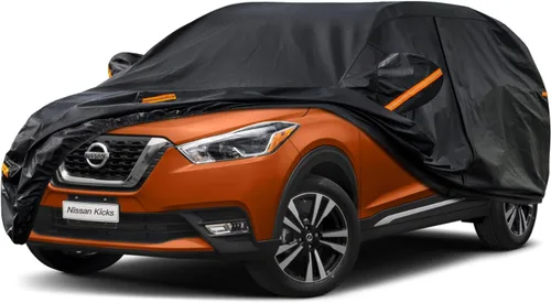 Vista 15 de Kayme Funda de auto de 7 capas para SUV, ajuste personalizado para Hyundai Santa Fe (2006-2025), impermeable, para todo tipo de clima