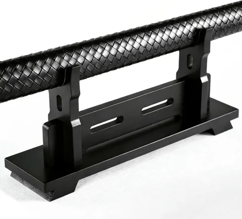 Vista 9 de Soporte para espadas, soporte de exhibición para varitas, espadas samuráis y katana (1 nivel)