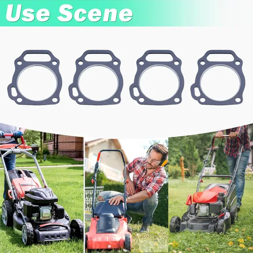 Vista 7 de Adefol Motor Motor 4pcs Junta de culata para Hond GX390 13HP GX 390 12251-ZF6-W00 Piezas de repuesto de cortacésped