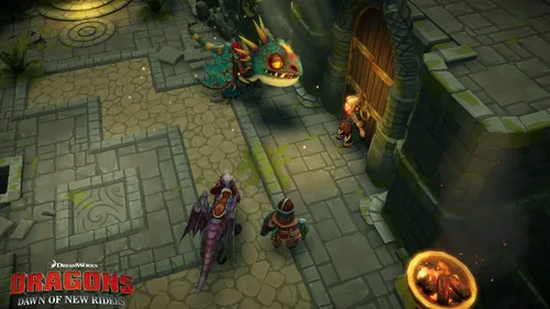 Vista 3 de Dragons Dawn of New Riders - Nintendo Switch