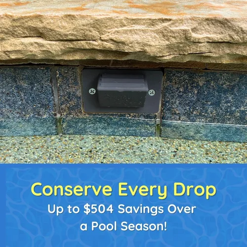 Vista 6 de The Skimmie Protector contra salpicaduras, reduce la pérdida de agua con protector contra salpicaduras para piscinas, fácil de instalar y reemplazo