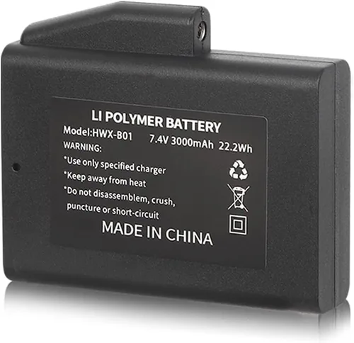 Vista 5 de Batería recargable de iones de litio de 7.4V 3000mAh (batería de 7.4V 3000mAh (1 unidades))