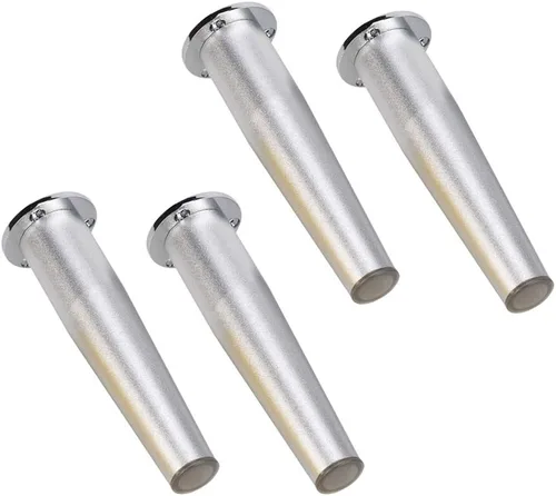 Vista 11 de Patas de metal para muebles de armario, patas redondas ajustables para sofá, patas de mesa de café, ajustable 0.512 in, patas de repuesto