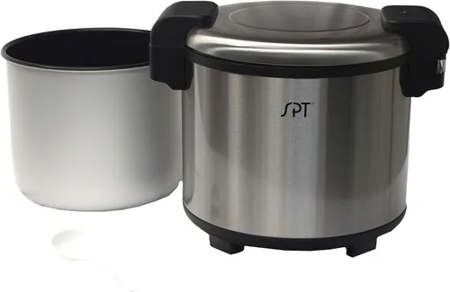 Vista 3 de Mr. Rice SCW-80M: Calentador de arroz resistente para 80 tazas