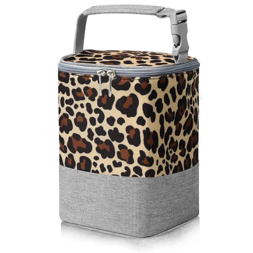 Vista 13 de Bolsa de refrigeración de leche materna Accmor, bolsas de refrigeración para biberones, bolsas de enfriador de biberón aisladas para llevar, cabe 4