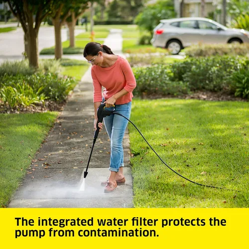 Vista 5 de Karcher lavadora a presión eléctrica de 1800 psi, 1.5 galones por minuto., K5 Premium, Amarillo